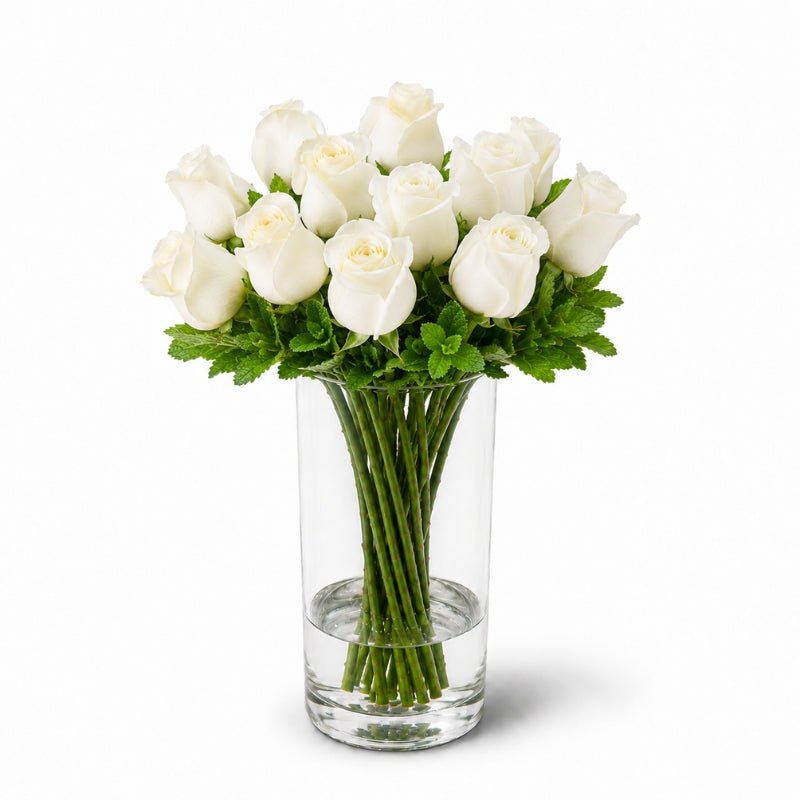 Tambuzi Standard Scented Roses With Herbs Bouquet