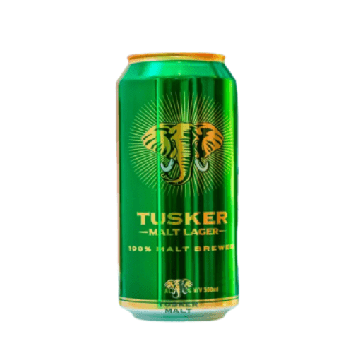Tusker Malt Can Beer, 500ml
