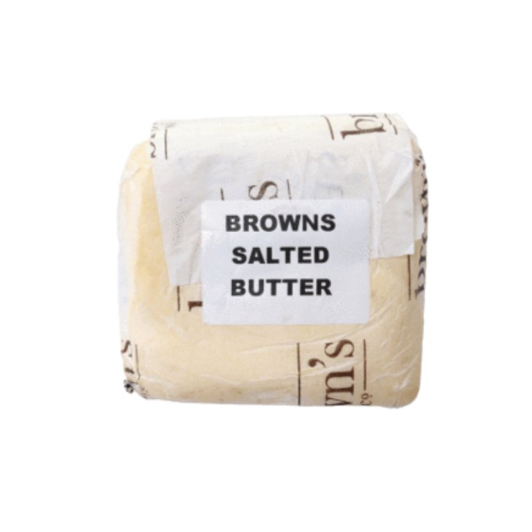Browns Handcrafted Salted Butter, 500g