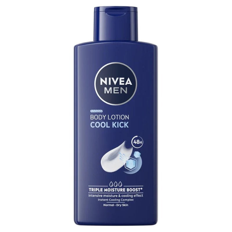Nivea Men Cool Kick Body Lotion, 400ml