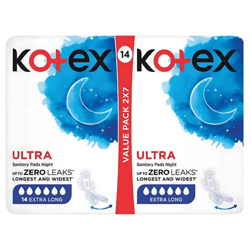Kotex Ultra Thin Night Duos, 14pc
