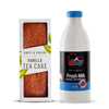 Artcaffe Tea Cake & 1L Bio Milk