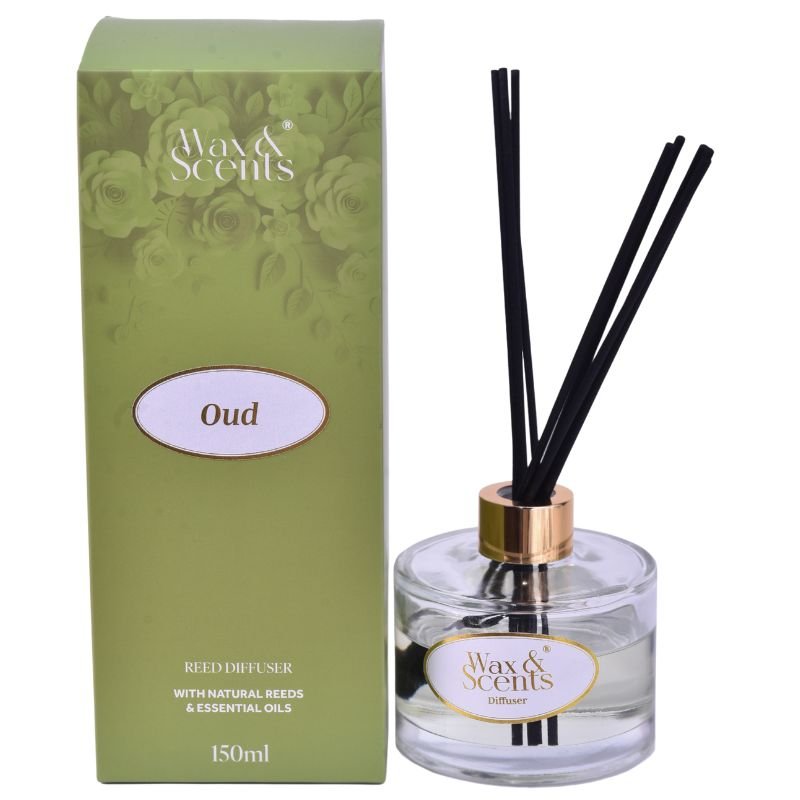 Wax & Scents Oud Reed Diffuser, 150ml