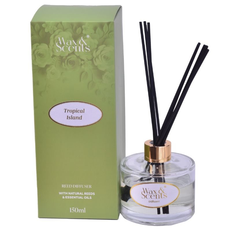 Wax & Scents Tropical Island Reed Diffuser, 150ml