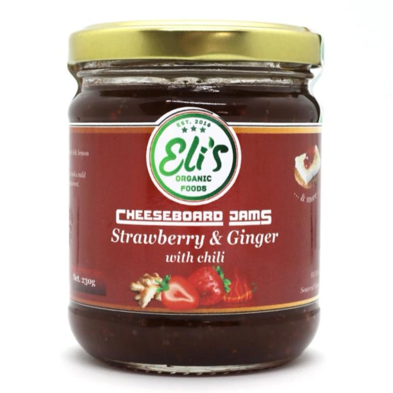 Eli's Strawberry Cape Gooseberry And Ginger With Chilli, 230g