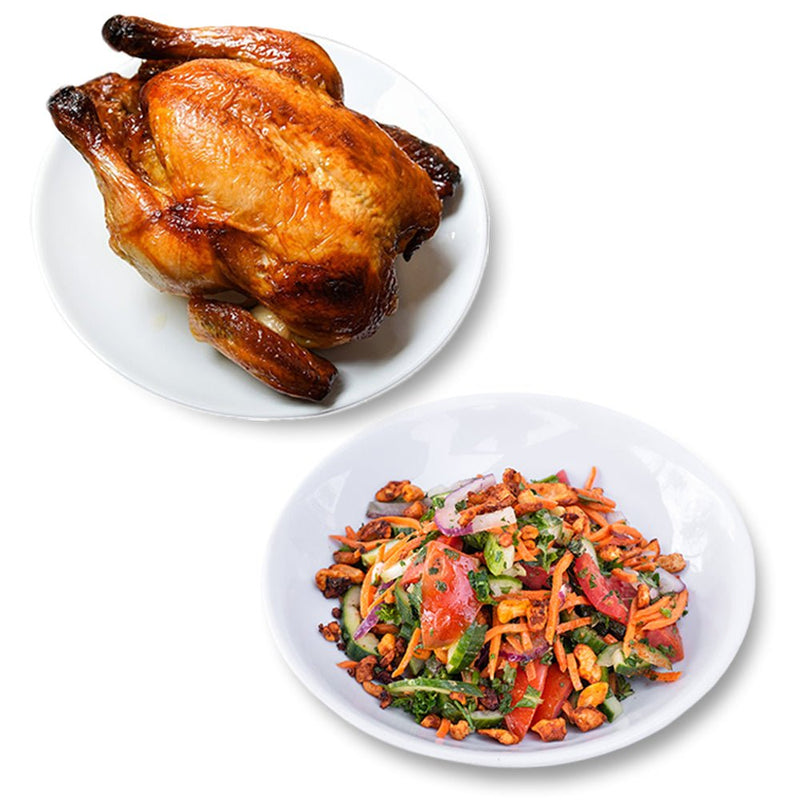 Artcaffe Whole Rotisserie Chicken & Salad