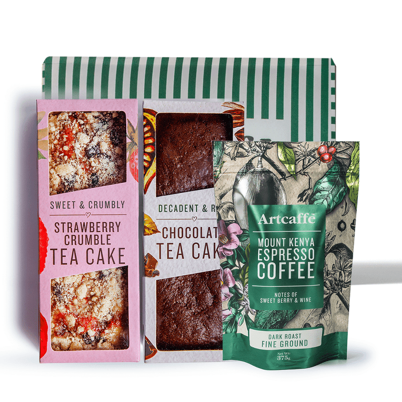 Artcaffe Coffee and Tea Cake Gift Hamper