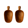 Diadota Tala Large Wooden Scoopers [Set of 2]