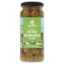 Hojiblanca Pitted Green Olives, 142g