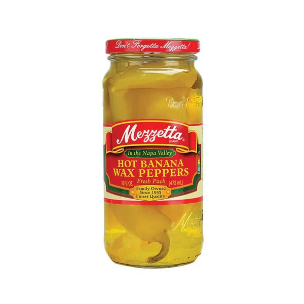 Mezzetta Hot Banana Wax Peppers, 473ml