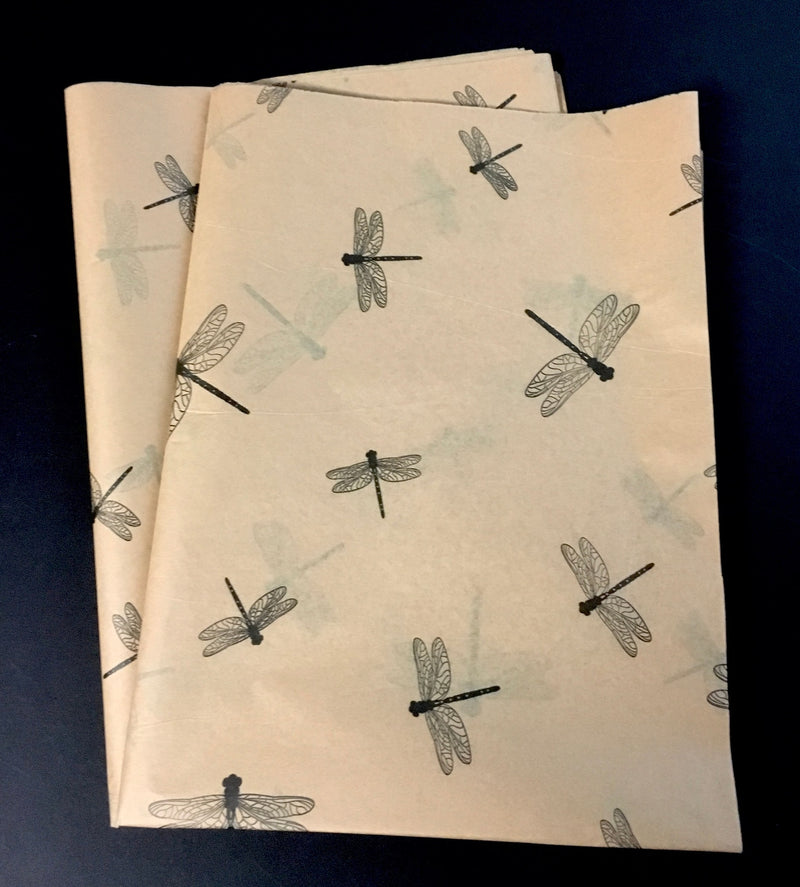 Dragon Fly Kraft Wrapping Papers