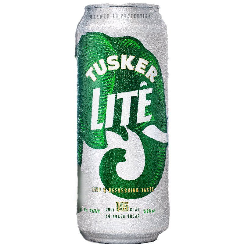 Tusker Lite Can Beer, 500ml