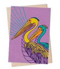 Lulu Kitololo Greeting Card Pelican
