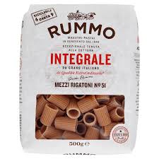 Rummo Mezzi Rigatoni Integrale No 51, 500g