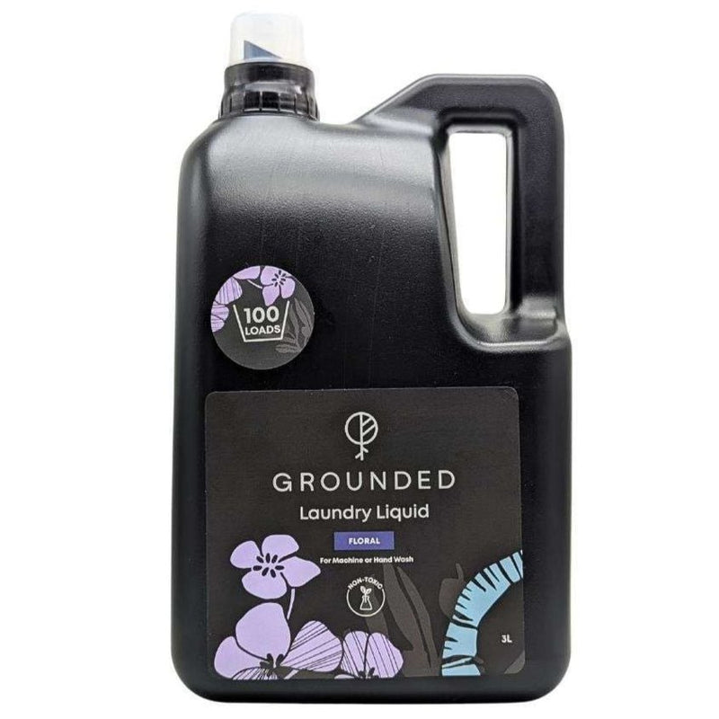 Grounded Laundry Floral Liquid, 3000ml