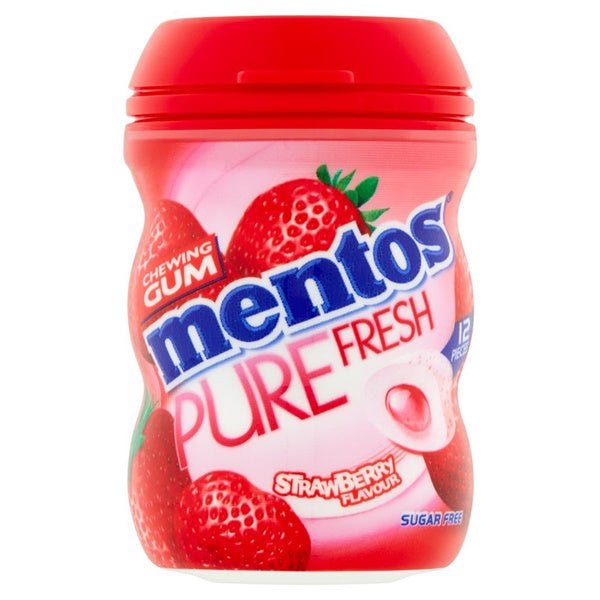 Mentos Pure Fresh Strawberry Sugarfree, 61.25g x 35pc