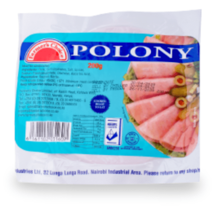 Farmers Choice Beef Polony, 200g