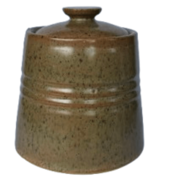 Ceramiqa Sugar Pot Small Savanah Green