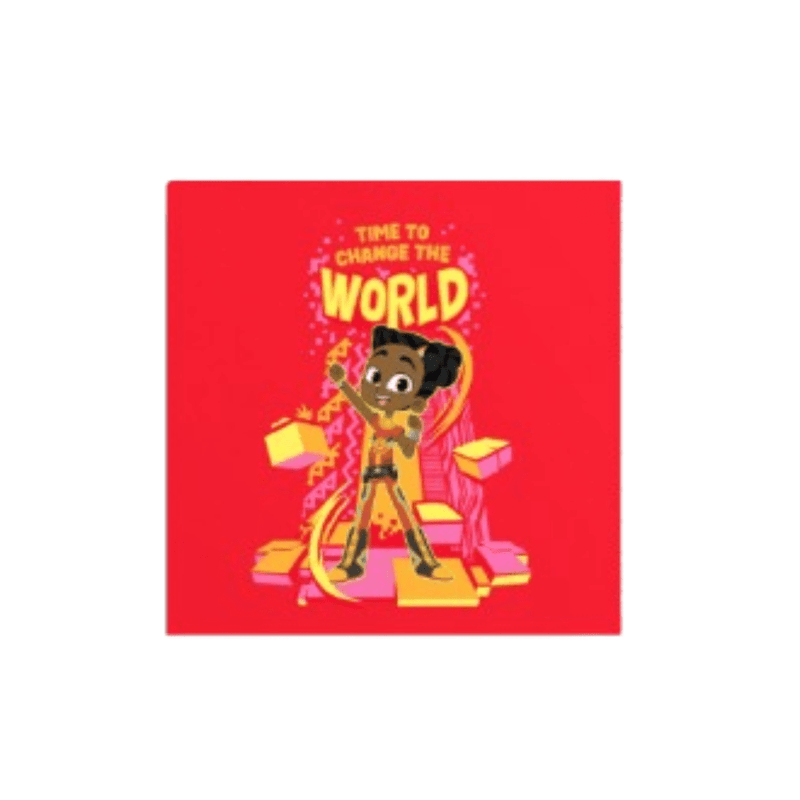 Supa Sema Fridge Magnet - Time To Change The World
