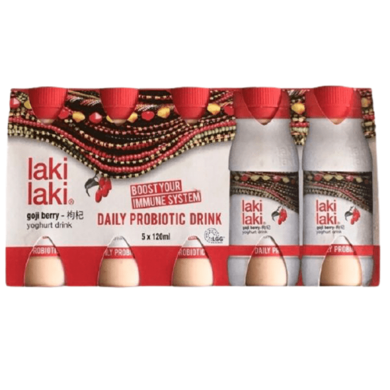 Laki Laki Probiotic Yoghurt Drink Gojiberry, 120ml x 5pc