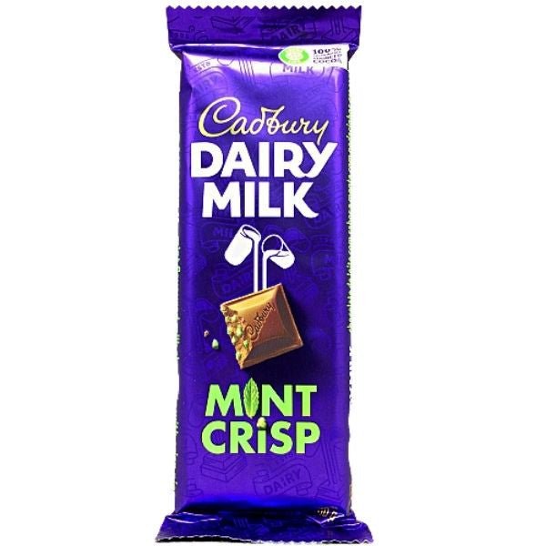 Cadbury Dairy Milk Mint Crisp, 80g