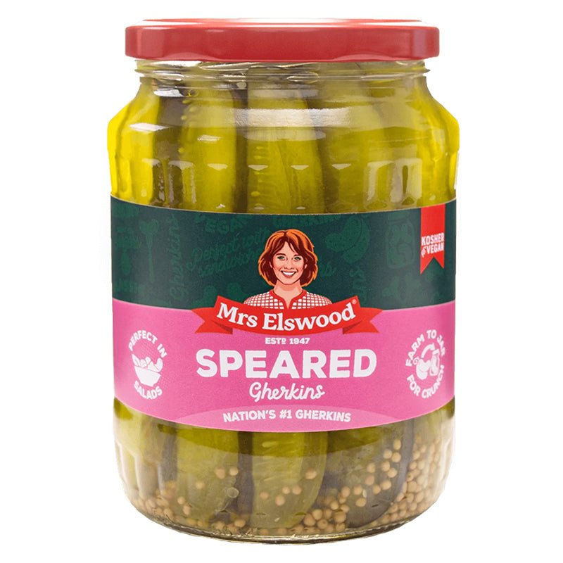Mrs Elswood Sweet Spear Cucumbers, 670g